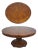Tommy Bahama Style Large Round Dining Room Table For Sale