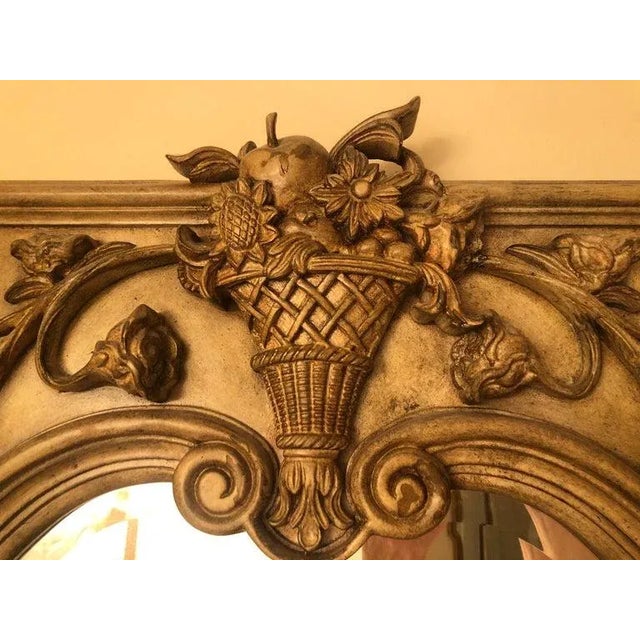 Tan Large Oversized Mirror by Domain For Sale - Image 8 of 13