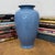 Early 20th Century Blue Crackle Ceramic Glazed Vase with Round Belly For Sale - Image 5 of 7