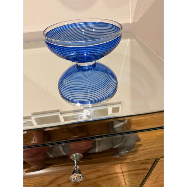 Glass Art Glass Bowl by Young and Constantine For Sale - Image 7 of 10