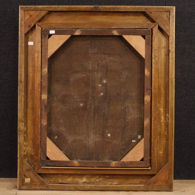 Brown Hagar and Ishmael, 1860, Oil on Canvas, Framed For Sale - Image 8 of 15