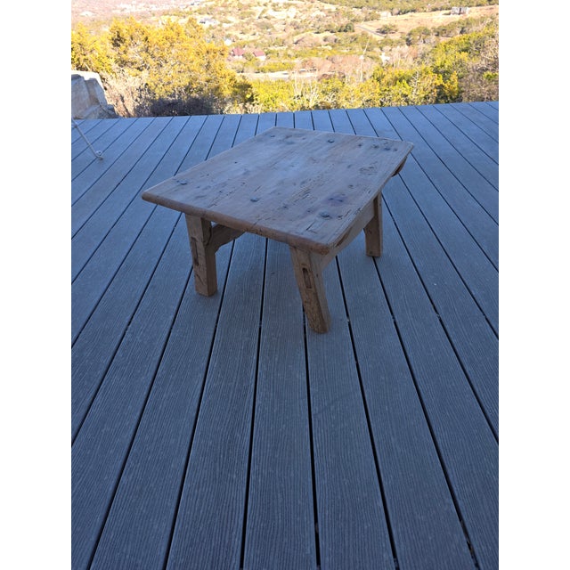 Rustic Low Table From Spain For Sale - Image 9 of 9