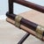 Bamboo Leather Director's Chair from McGuire, 1950s For Sale - Image 11 of 12