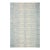 Chris Loves Julia x LoloiChris Ivory / Denim 3'-6" x 5'-6" Accent Rug For Sale