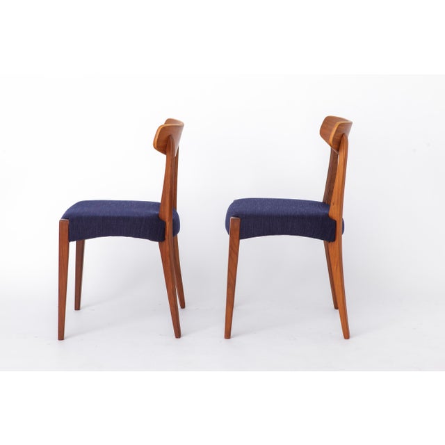 Vintage Danish Teak Chairs, 1960s, Set of 3 For Sale - Image 4 of 12