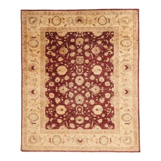 Vintage Pakistani Oushak Rug, 07'11 X 09'06 For Sale