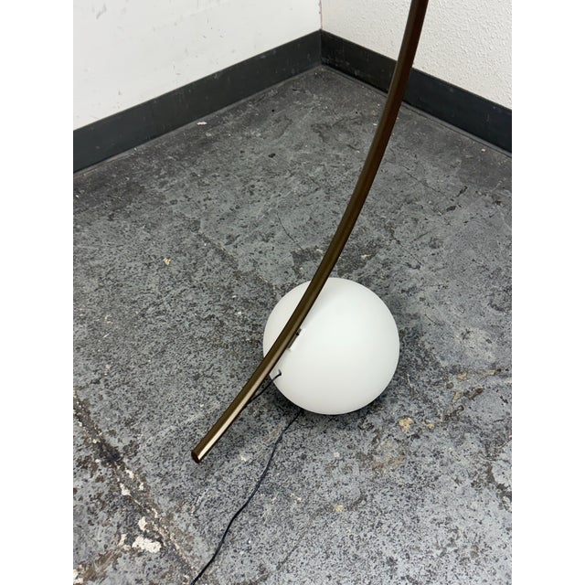 Bontempi Circle Modern Arc Floor Lamp For Sale In San Francisco - Image 6 of 12