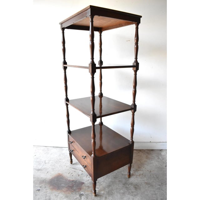 English Regency-Style Étagère For Sale - Image 3 of 13