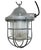 Industrial Grey Bunker Cage Light from Polam Gdansk, 1970s For Sale