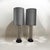 Italian Art Deco Style Crystal Table Lamps, 1970s, Set of 2 For Sale - Image 10 of 12