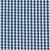 Sample - Schumacher Barnet Cotton Check Fabric in Navy For Sale
