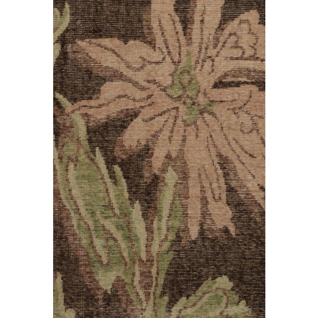 Rug & Kilim’s Oversized Deco Flower Rug, 12x16 For Sale In New York - Image 6 of 8