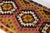 1960s Mid 20th Century Bold Geometric Medallion Kilim Rug For Sale - Image 5 of 11