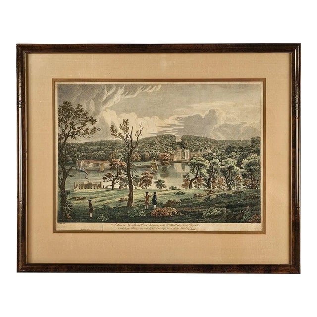 "A View in Newstead Park, Belonging to the Rt Hon. The Lord Byron", Published 1749 For Sale
