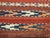 Antique Turkmen Yomut Soumak Kilim, Handwoven Wool, Geometric Pattern, Rust & Blue, 5’ X 10’ For Sale - Image 10 of 13