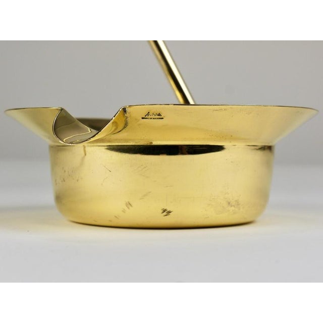 Brass Standing Floor Ashtray by Carl Auböck, Austria, 1950s For Sale - Image 11 of 18