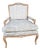 Louis XV Fauteuil Style Armchair For Sale