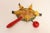 Mid-Century Modern Vintage Swedish Modern Folk Art Wood Pecking Chicken Rooster Paddle For Sale - Image 3 of 10