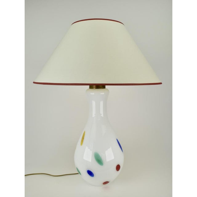 Large Murano Glass Table Lamp by Dino Martens for Aureliano Toso, 1960s For Sale - Image 16 of 17