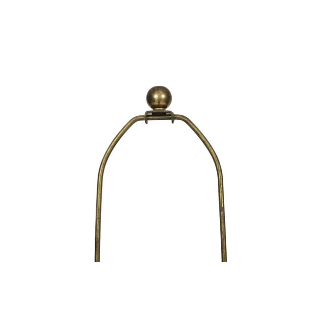 A custom made Southwestern style table lamp. A square lamp body is decorated with a textured finish and a raised cacti and...