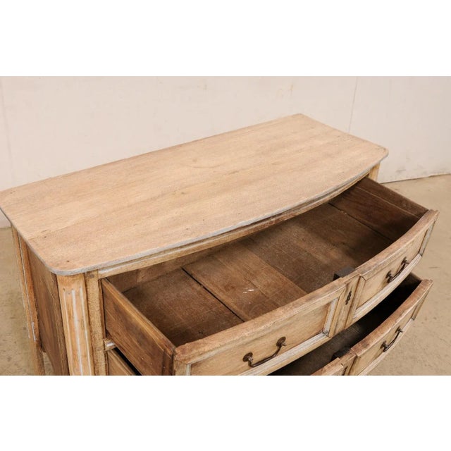 Italian Bow-Front Carved-Wood Chest, 19th Century For Sale - Image 11 of 11