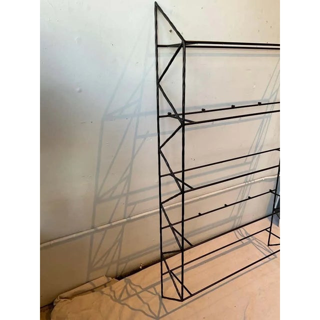 1990s Steel Wall Mounted Shelves - a Pair For Sale In New York - Image 6 of 10