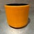 Small Mid Century Modern Pottery Orange Planter John Follis Gainey Era For Sale - Image 14 of 15