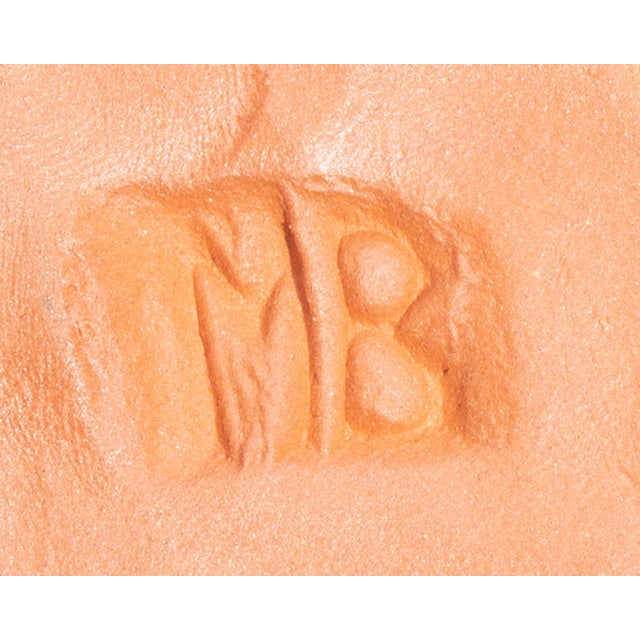 Studio Pottery “Am Boy” Tile by Mark Bulwinkle For Sale In Indianapolis - Image 6 of 6