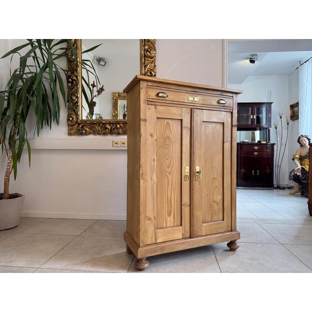 Gründerzeit Vertiko Shop Cabinet in Wood For Sale - Image 11 of 12