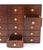 Mid-Century Modern 1960s Mid Century Twenty Drawer Rosewood Wall Cabinet For Sale - Image 3 of 8