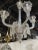 French Heavy Cut Glass Chandelier, circa 1940s For Sale In Dallas - Image 6 of 7