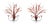 Large Wall Lamps in the style of Hans Kögl for Maison Baguès, 1960s, Set of 2 For Sale