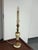 Vintage Neoclassical Alabaster Three-Light Candelabra Table Lamp For Sale - Image 4 of 12