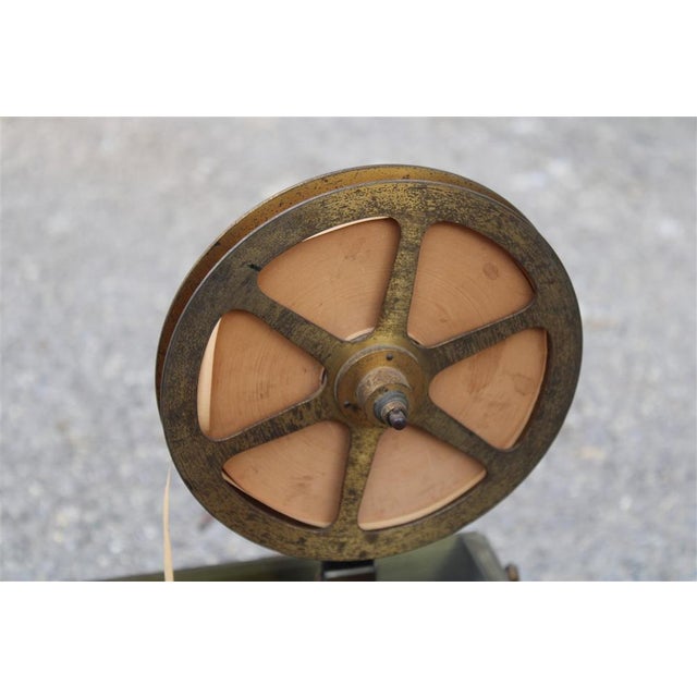 Italian Morse Telegraph in Brass, 1880s For Sale - Image 13 of 18