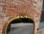 Large Antique English Hour Glass Shaped Gilt Overmantle Mirror, 19th Century. For Sale - Image 6 of 8