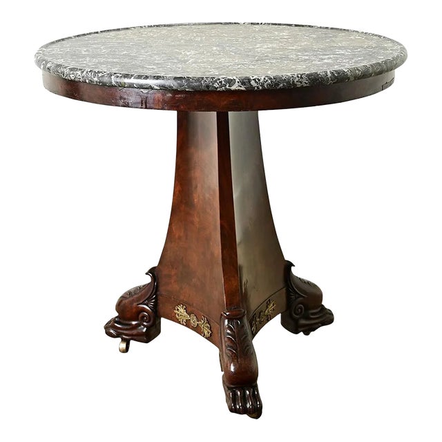 French 19th Century Restoration Period Center Table For Sale