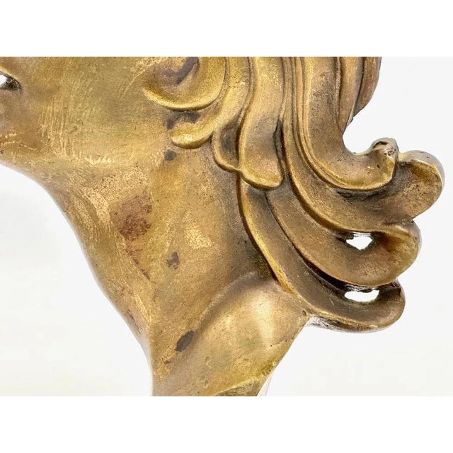 French Art Deco Female Bronze Statue, 1930s For Sale - Image 3 of 7