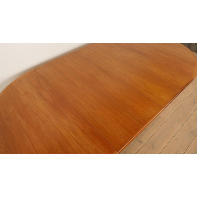 Vintage Teak Dining Table, 1950s For Sale - Image 15 of 18