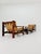 Mid-Century Lounge Chairs and Coffee Table in Leather and Wood by Carl Straub, Germany, 1960s, Set of 3 For Sale - Image 4 of 18