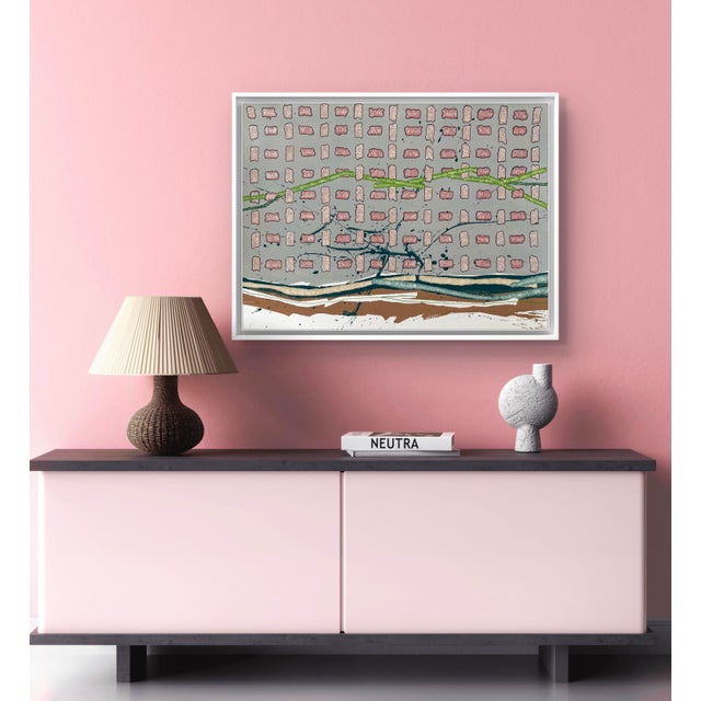 Barbara Beck 2009 Abstract Watercolor Painting on Paper - Signed/Dated/Unframed For Sale - Image 4 of 10