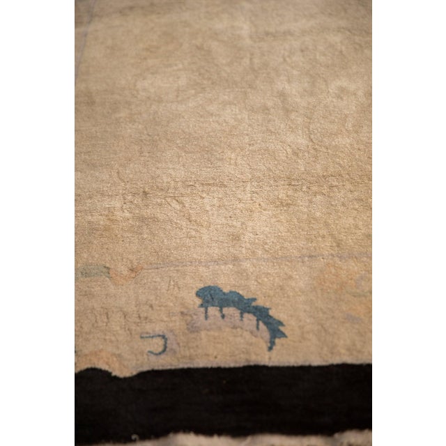 Textile Antique Art Deco Carpet - 7'1" x 9'8" For Sale - Image 7 of 13