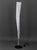 Marco Acerbis for Fontana Arte "Vertigo" Floor Lamp, mirrored and polished steel on circular base. 76.5" H x 12.5"...