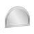 The George Mirror features a lacquer finish. The arched frame is made from wood and is accented with grooves for added...