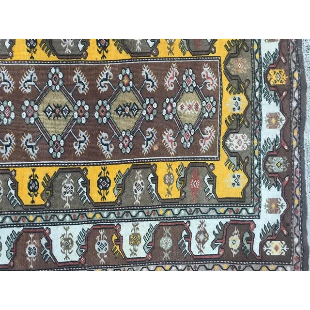 Vintage Turkish Konya Rug For Sale - Image 3 of 13