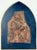 A high relief high relief sculpture of the Virgin Mary. The sculpture is part of what would have been a larger...