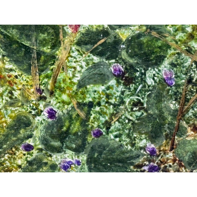 Wood Antique Victorian Still Life Oil Painting by Oliver Clare, Signed Floral Blossom & Bird’s Nest With Blue Eggs, c.1880, Ornate Gilt Frame For Sale - Image 7 of 18