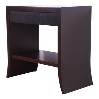 Barbara Barry for Baker Furniture Mahogany Vanity or Console Table, Newly Refinished For Sale
