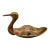 Vintage Brass Champleve Enamel Duck Dish For Sale