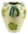 Italian Colored Ceramic Vase with Cord Decoration from Rometti For Sale
