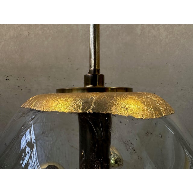Metal Vintage Hanging Lamp from Doria Leuchten, 1960s For Sale - Image 7 of 17